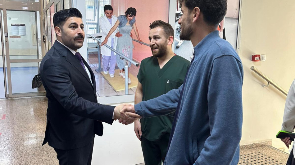 HAKKARİ'DE SAĞLIK KURUMLARINA ZİYARETTE BULUNDUK